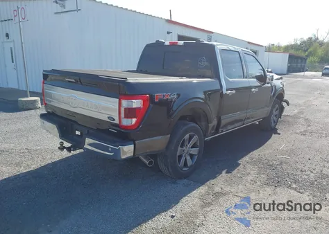 2022 Ford F-150 King Ranch из США, поврежденный, VIN 1FTFW1E8XNFA48283